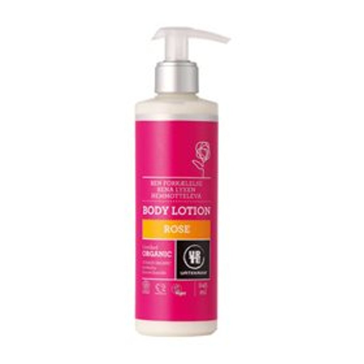 Urtekram Bodylotion Rose &bull; 245ml.