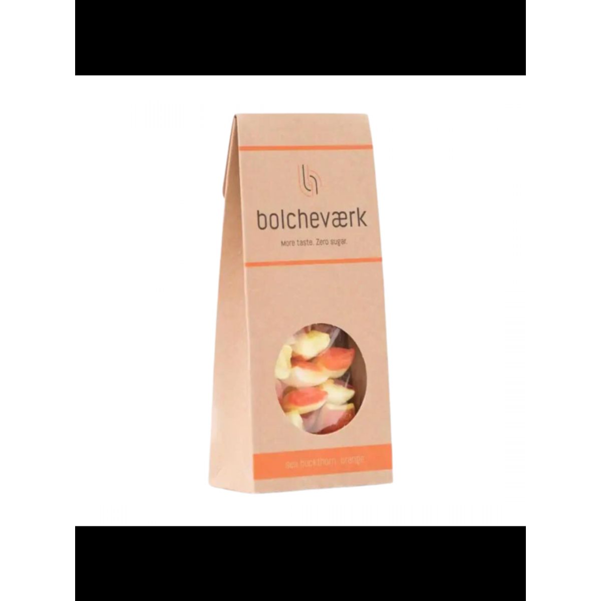 Bolcheværk Havtorn & Appelsin - Sukkerfri bolcher 100 g.