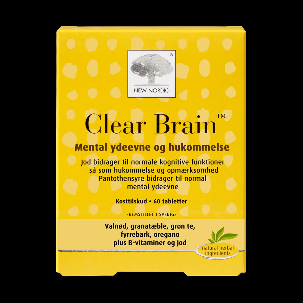 New Nordic Clear Brain&trade; 60 tabl.