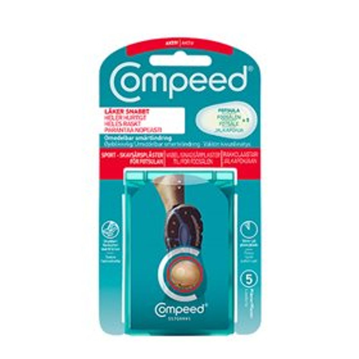 Compeed Vabelplaster Fodsål - 5stk.