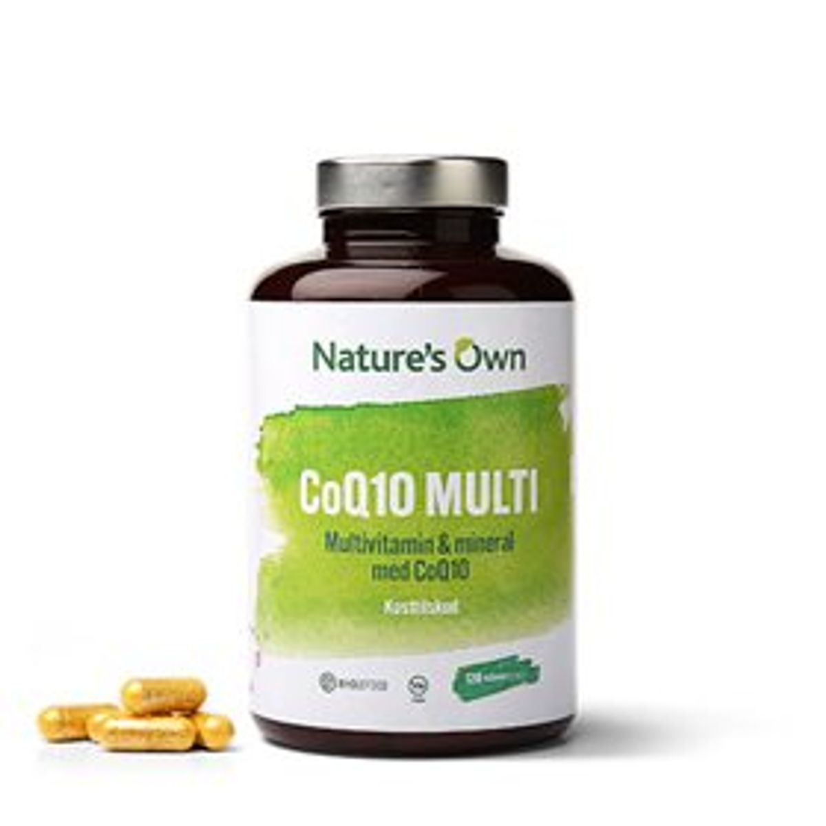 Natures Own CoQ10 Multi Wholefood 120 kap