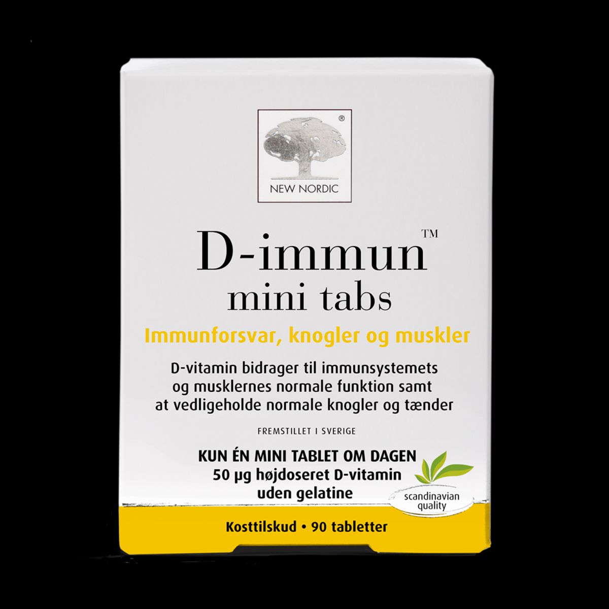 New Nordic D-Immun&trade; mini tabs 90 tabletter