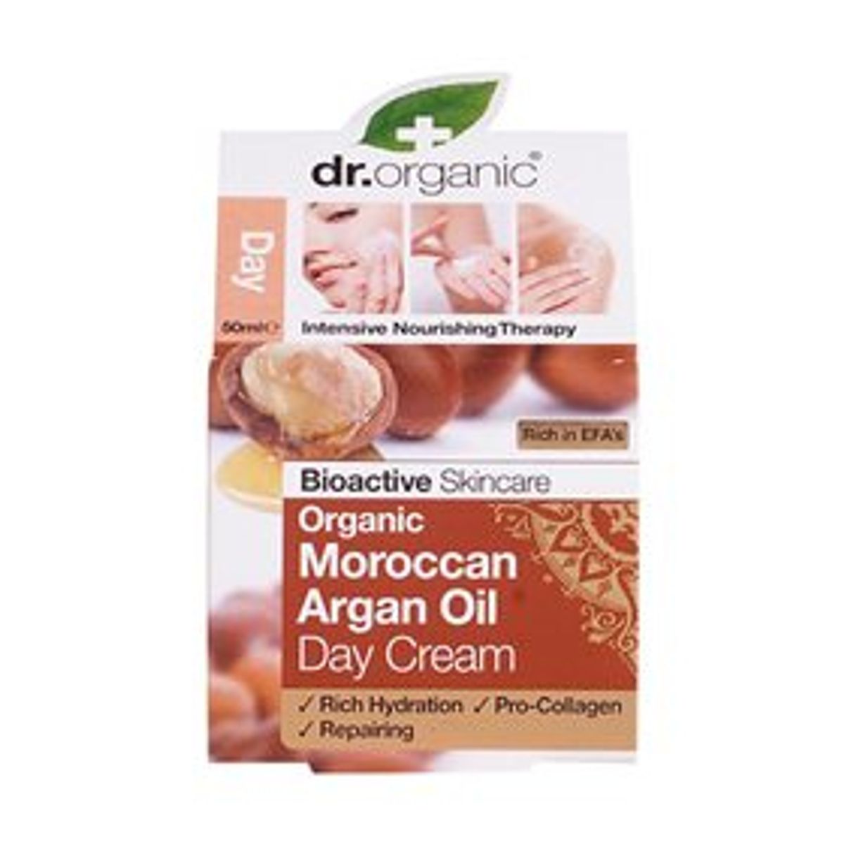 Dr. Organic Day cream Argan &bull; 50ml.