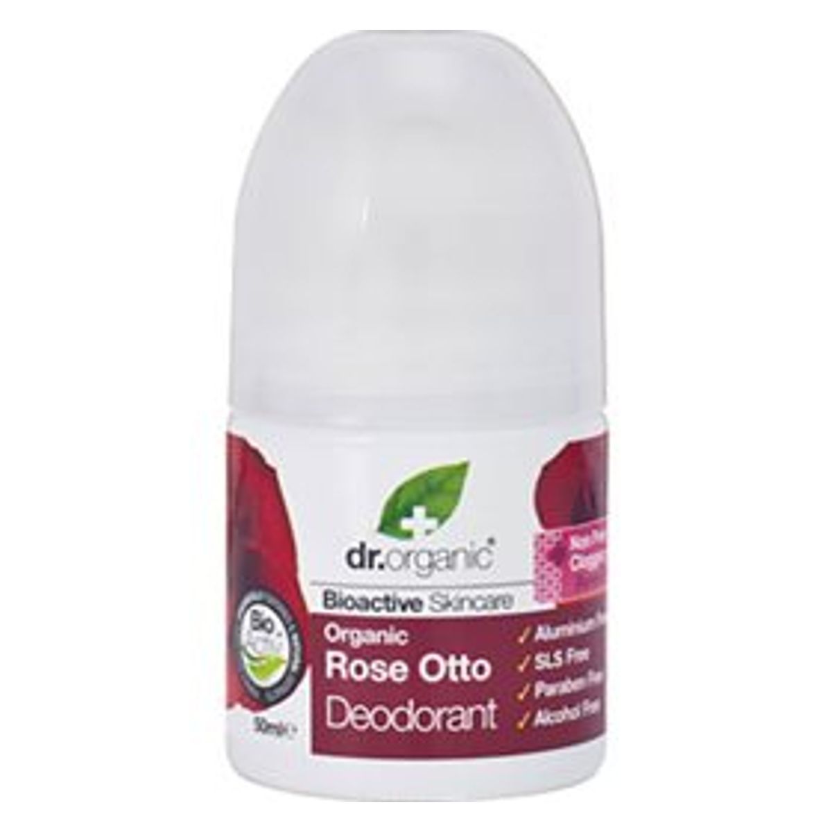 Dr.organic Deo roll on Rose Otto 50 ml