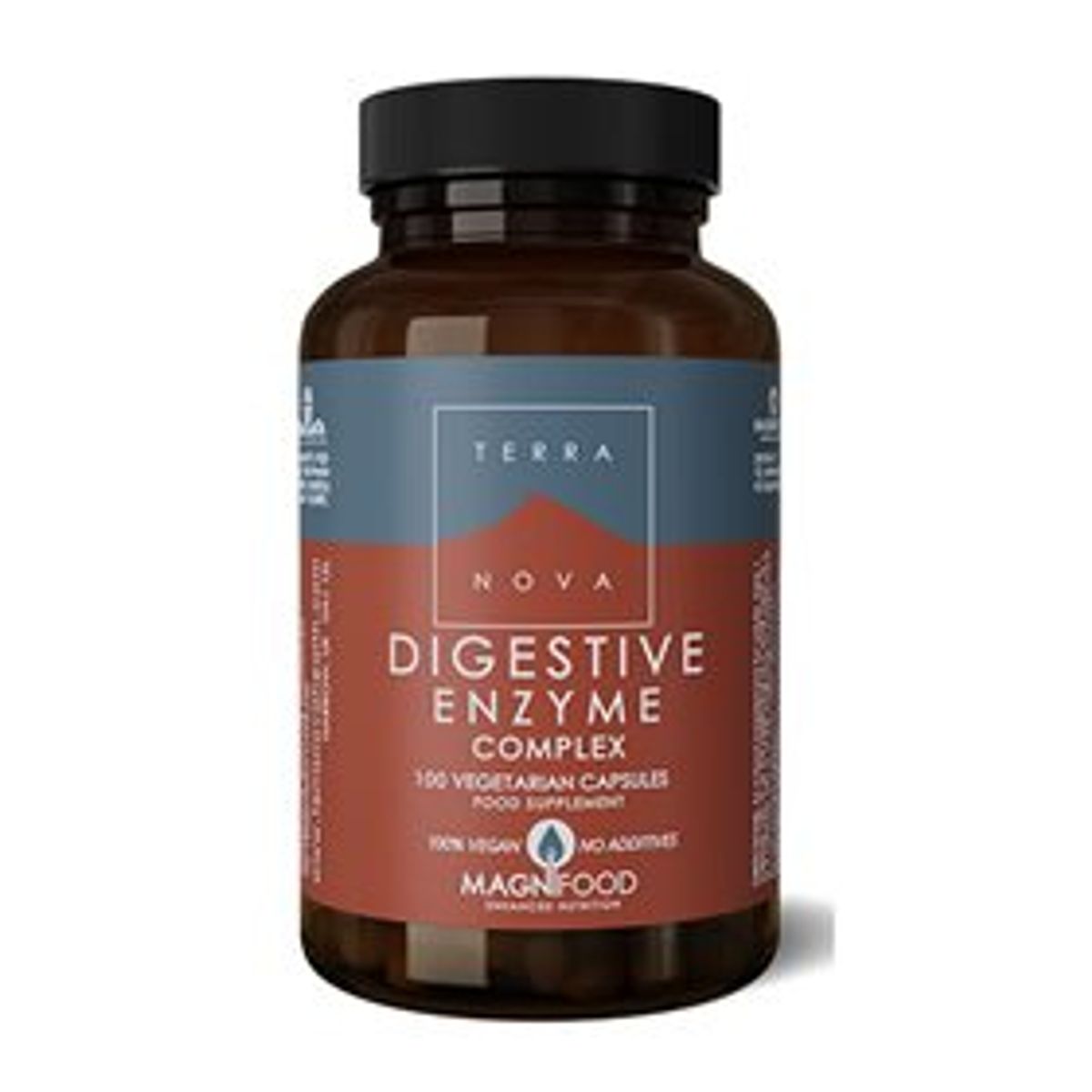 Terranova Digestive enzyme complex 100 kapsler