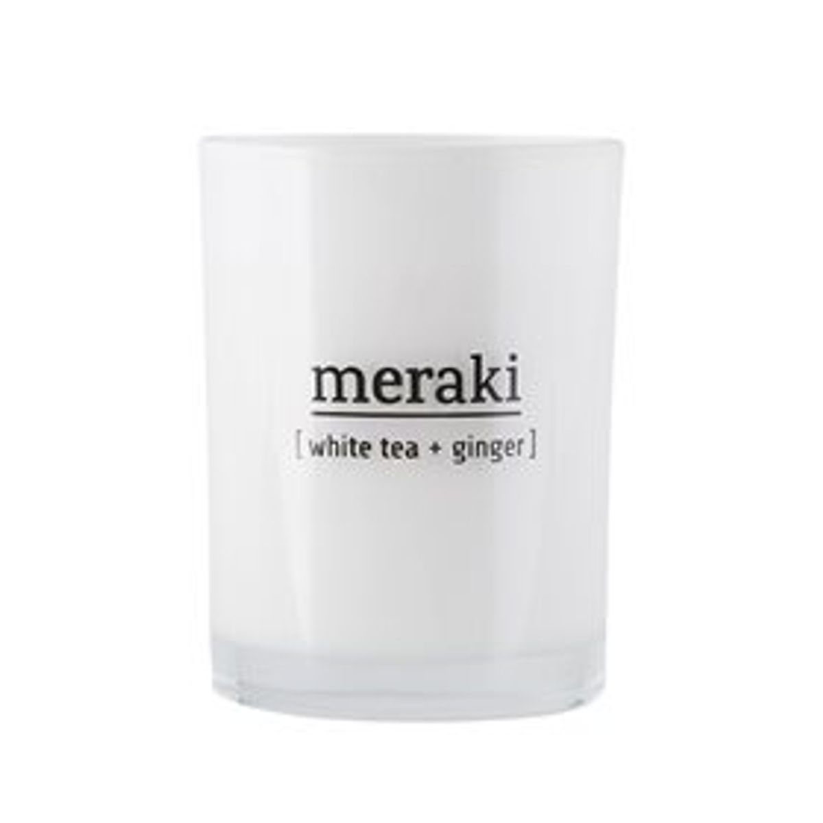 Meraki Duftlys White tea & ginger &bull; 220 g