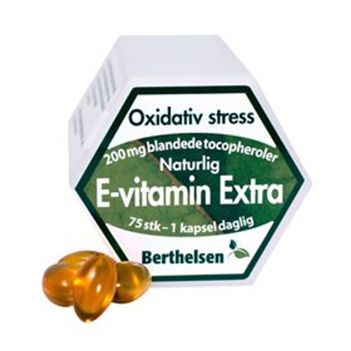 Berthelsen E-vitamin Ekstra 75 kap.