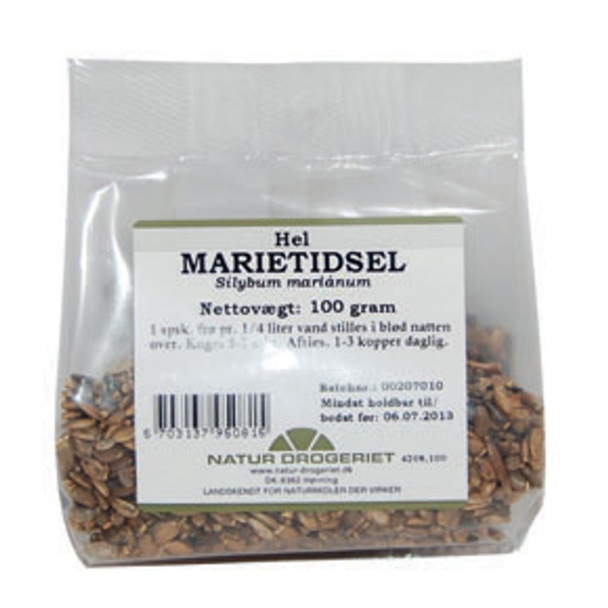 ND Marietidselfrø Hele100 g. X