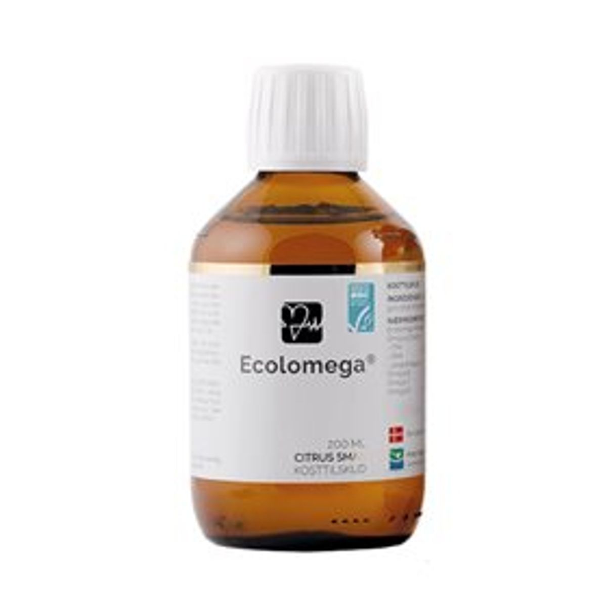 Ecolomega fiskeolie 200 ml.