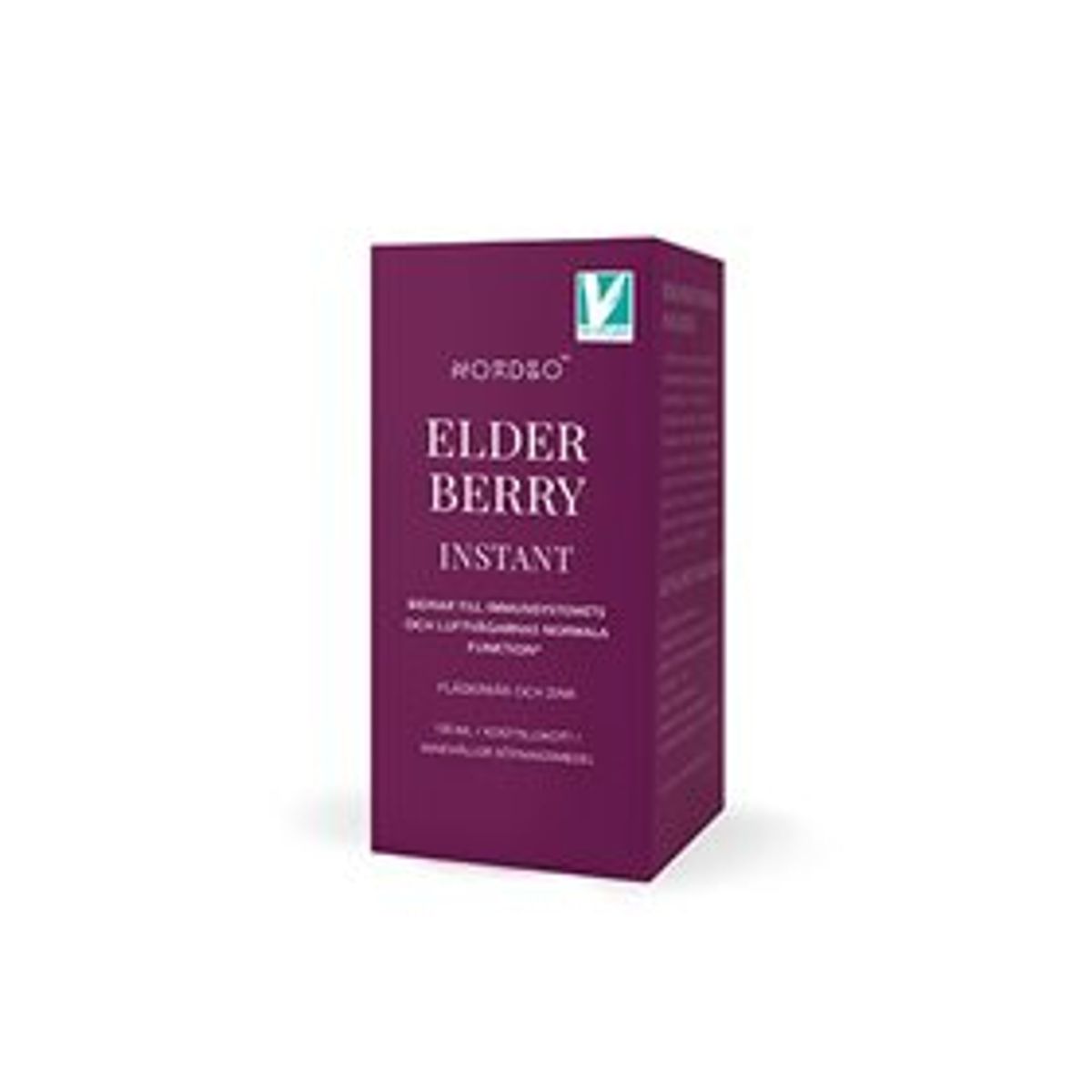 Nordbo Elderberry Instant 120 ML. DATOVARE 11/2024