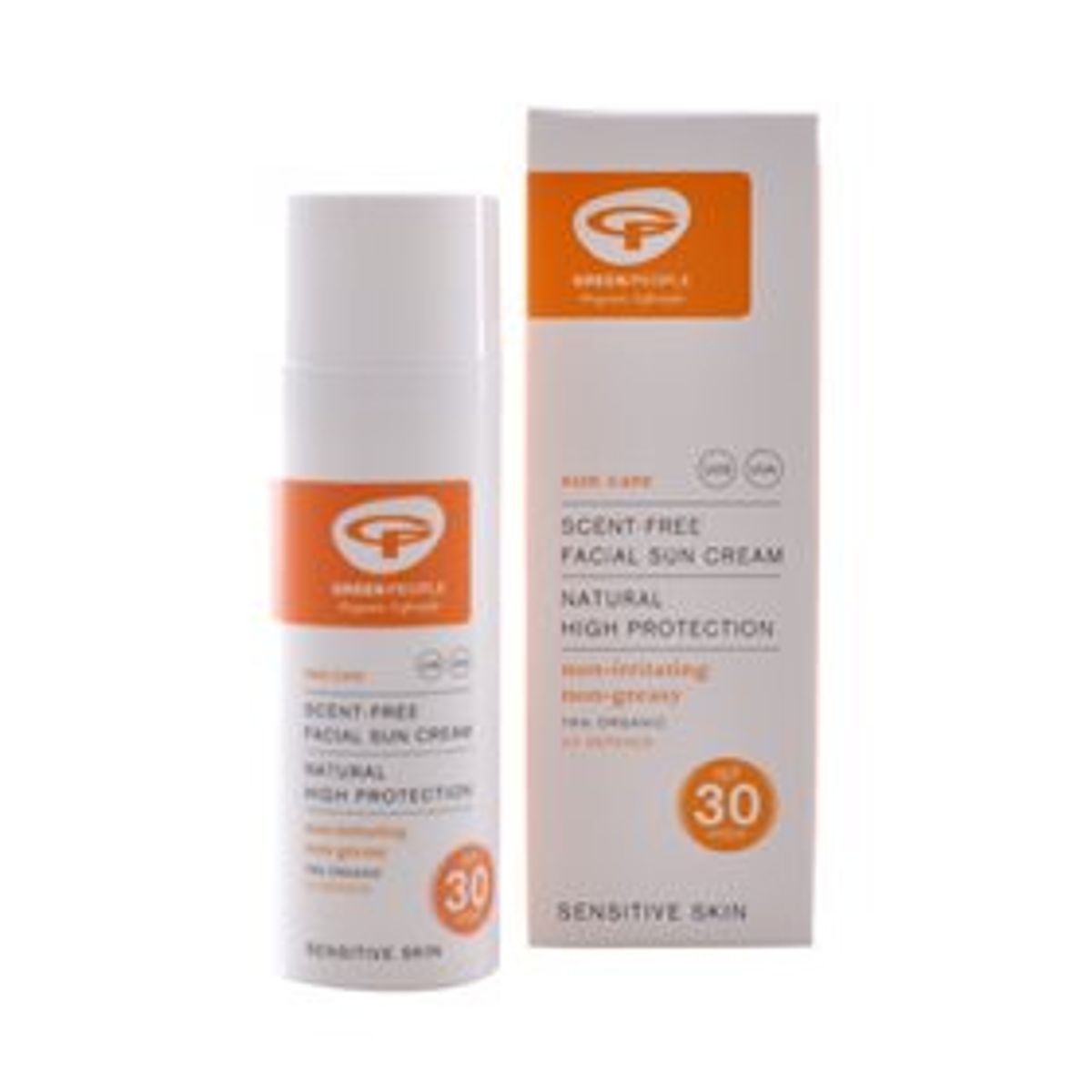 GreenPeople Facial sun creme SPF 30 neutra &bull; 50ml.