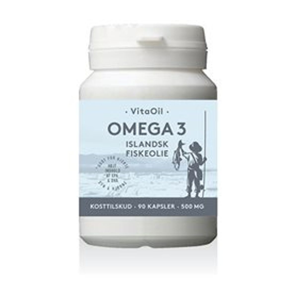 VitaOil Islandsk Fiskeoliekapsler Omega 3