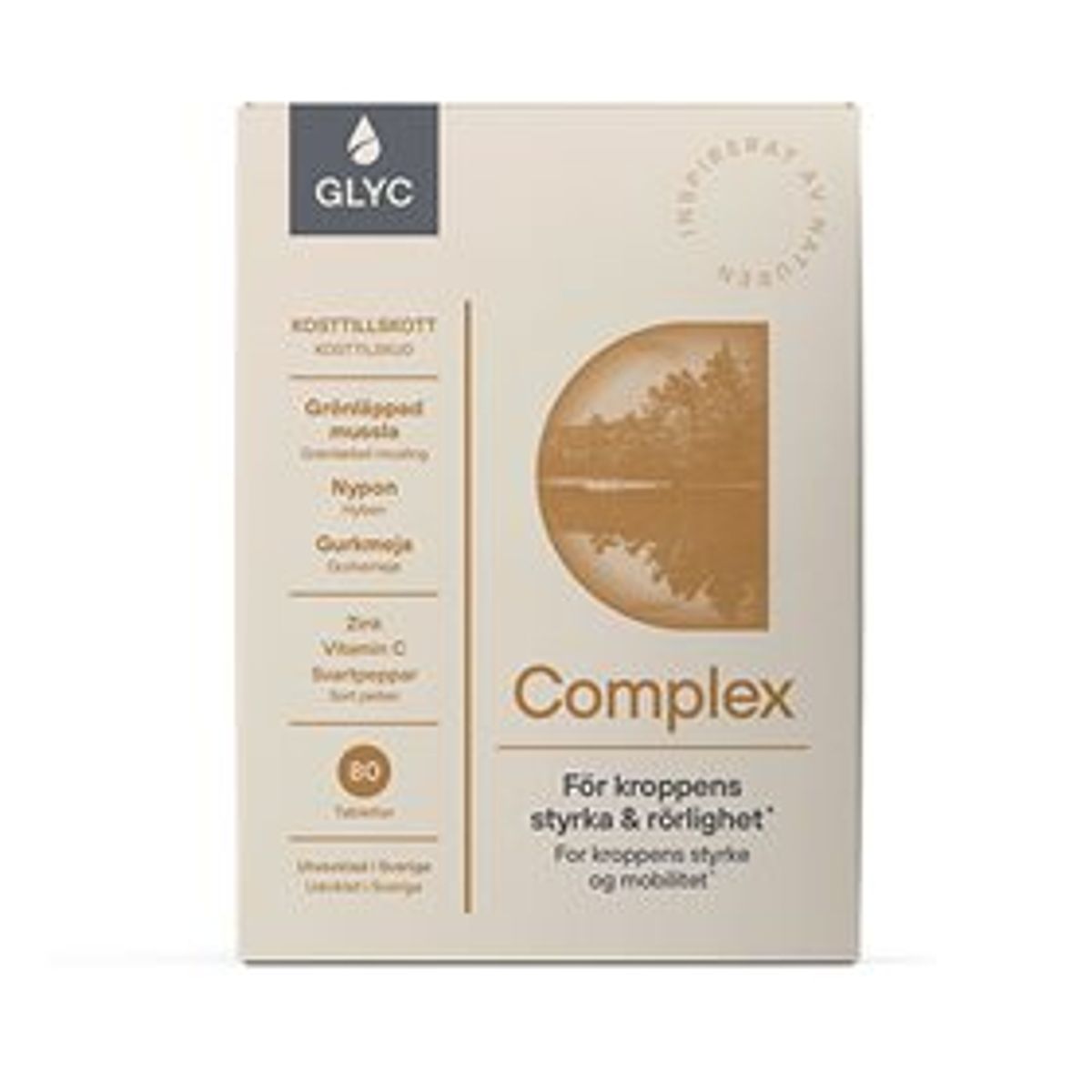 Glyc Complex 80 tabletter