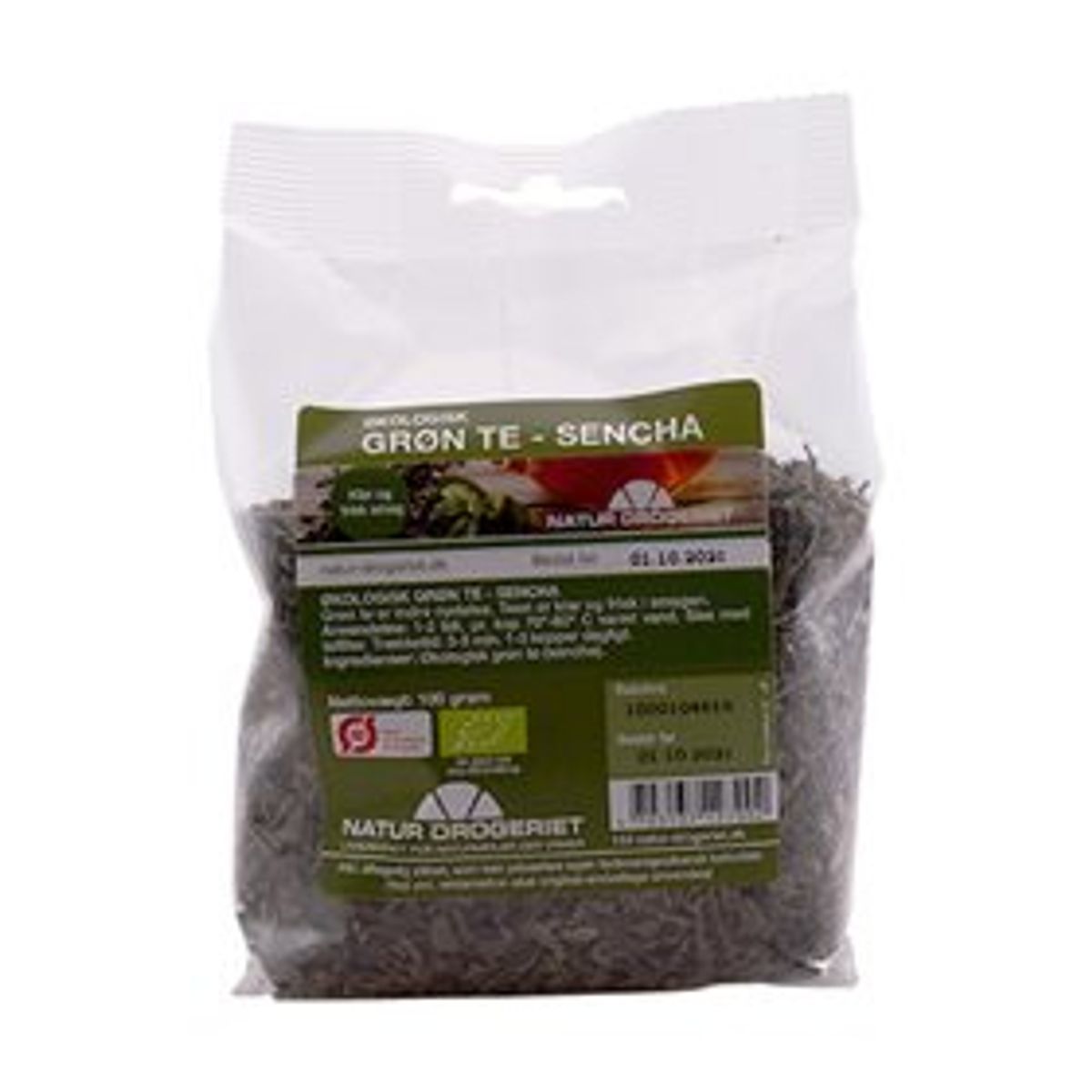 ND Grøn Sencha te Ø 100 g.