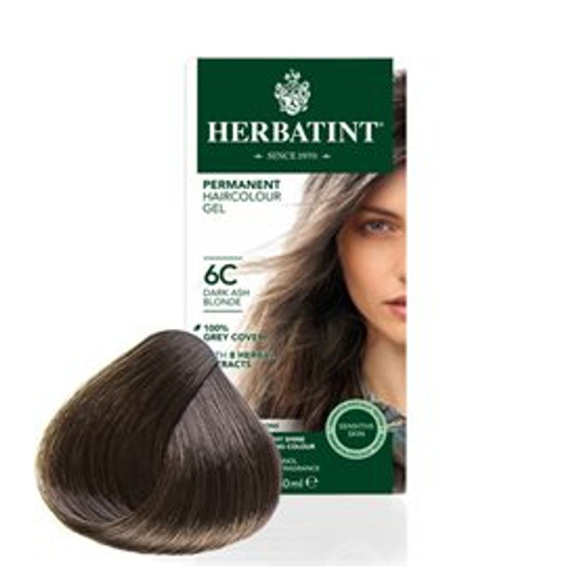 Herbatint 6C Dark Ash Blond &bull; 150 ml