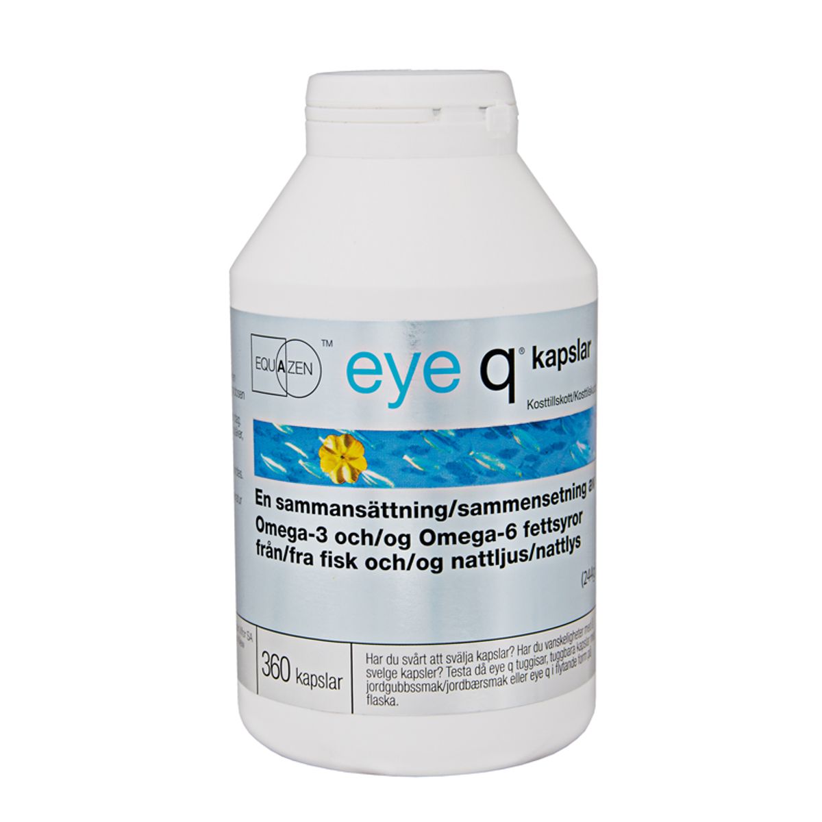 Equazen Fiskeolie EPA+DHA+GLA ( Tidligere Eye Q ) - 360 kaps.