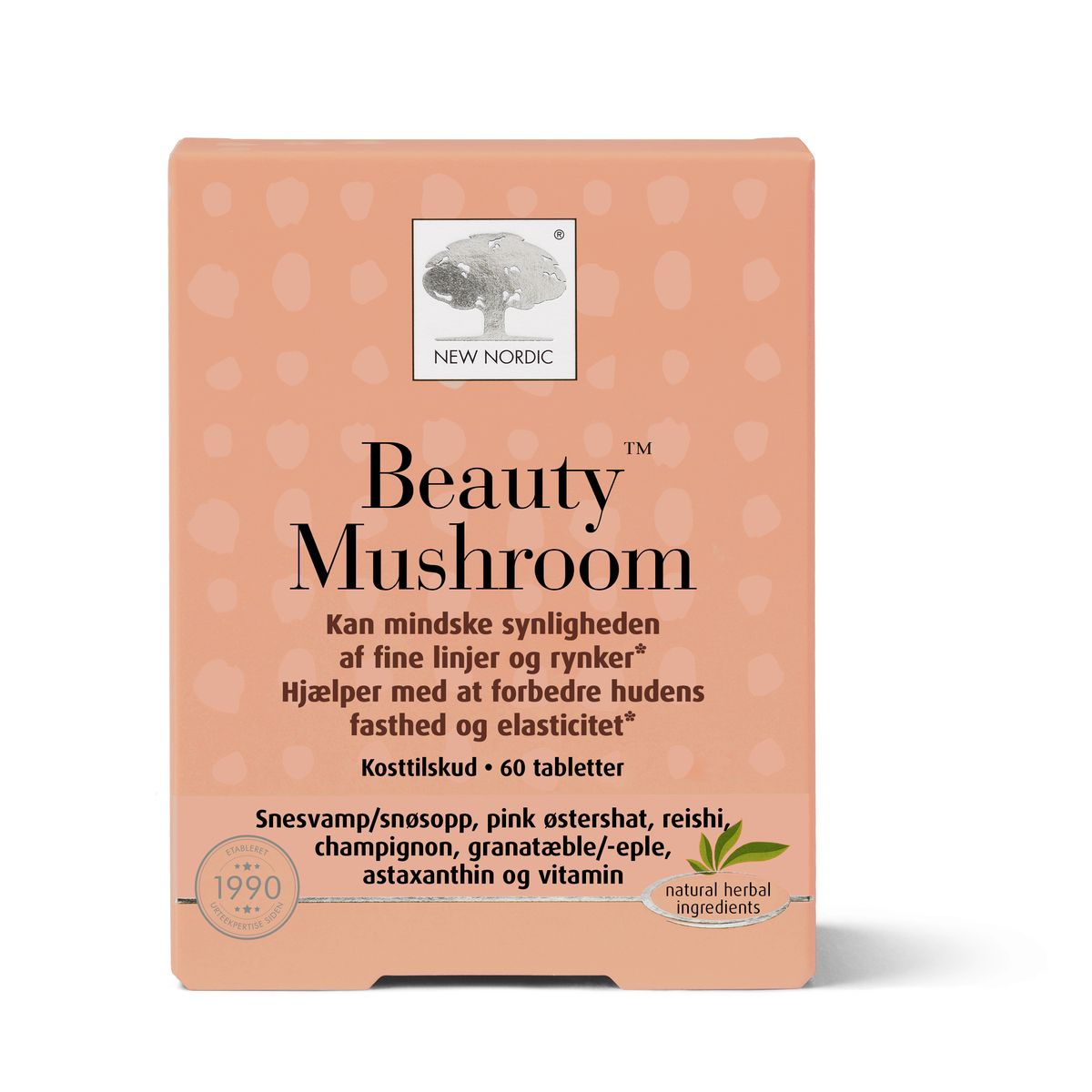 New Nordic Beauty Mushroom 60 tabl.