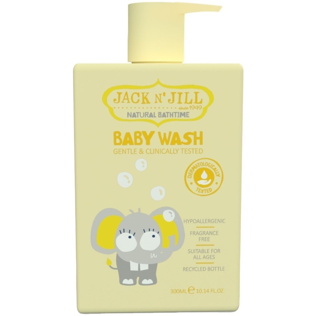 Jack N ´Jill Baby Wash 300 ml. DATOVARE 12/2024