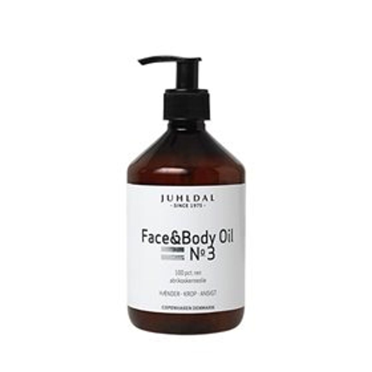 Juhldal Face & Body Oil No3 &bull; 500 ml.