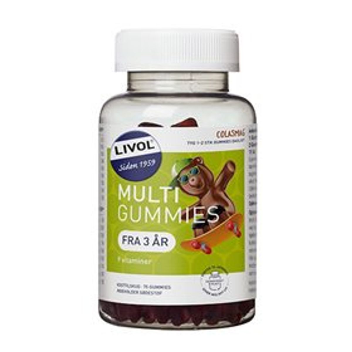 Livol Multi gummies Cola 75 gummies.