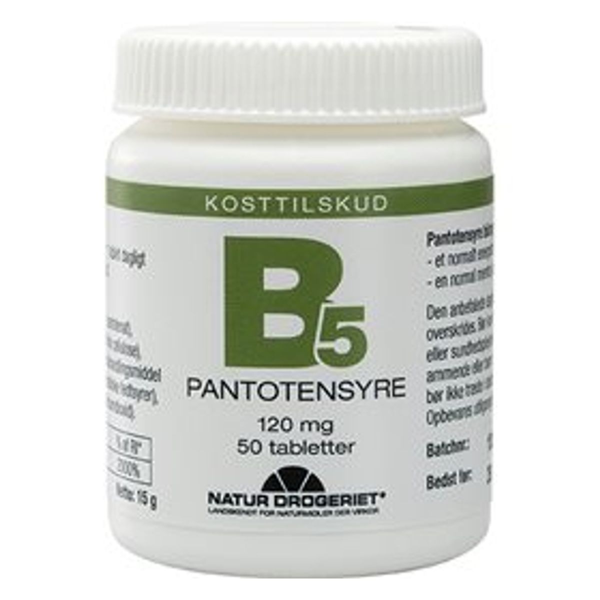 ND Pantotensyre B5