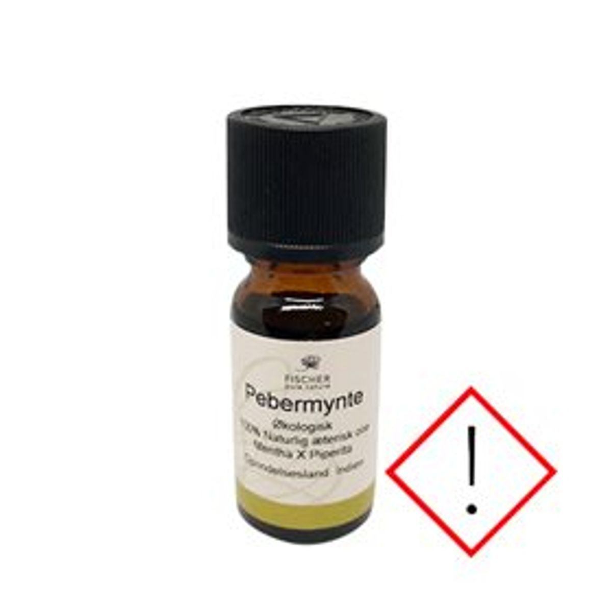 Fischer Pure Nature Pebermynteolie æterisk øko &bull; 10ml.