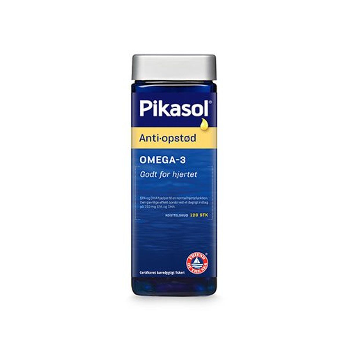 Pikasol Anti-opstød 120 kapsler