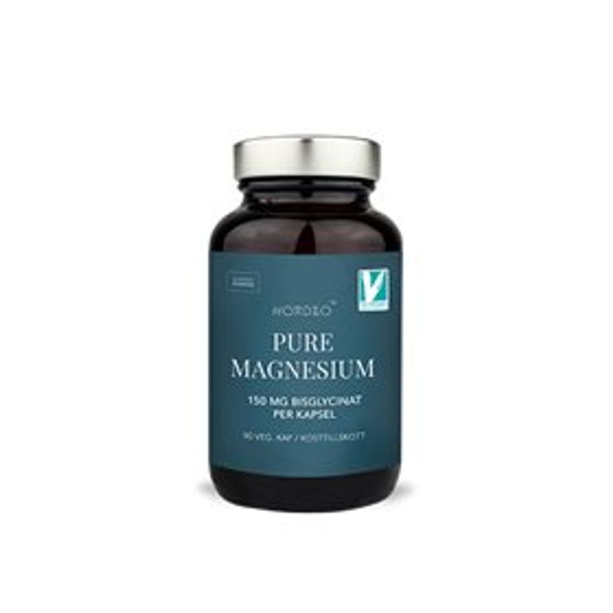 Nordbo Pure Magnesium 90 kap.