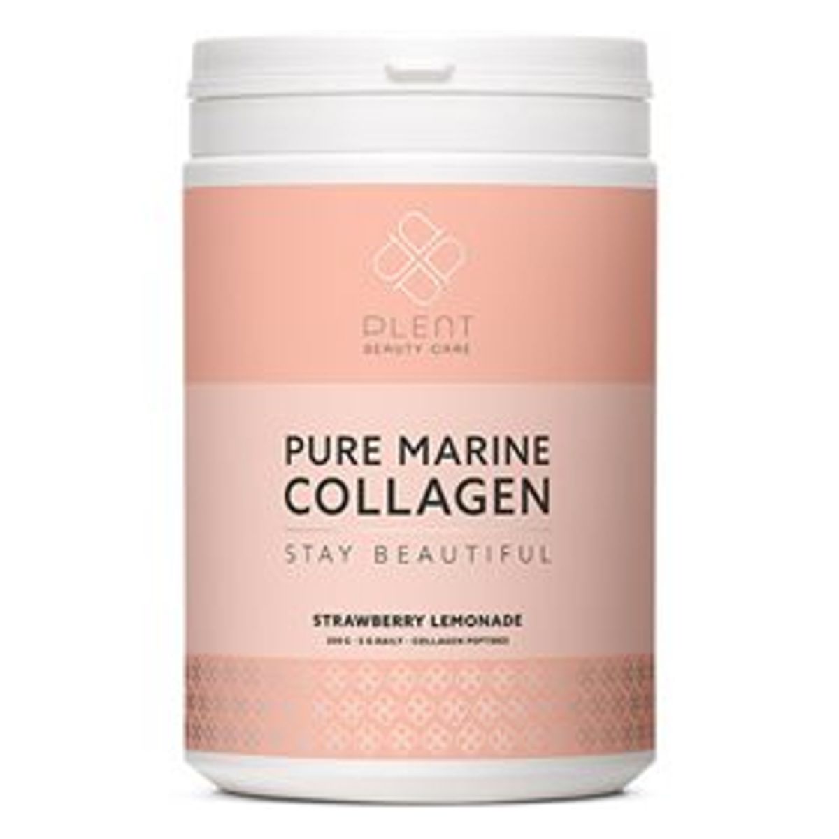 Plent Pure Marine Collagen Strawberry Lemonade 300g