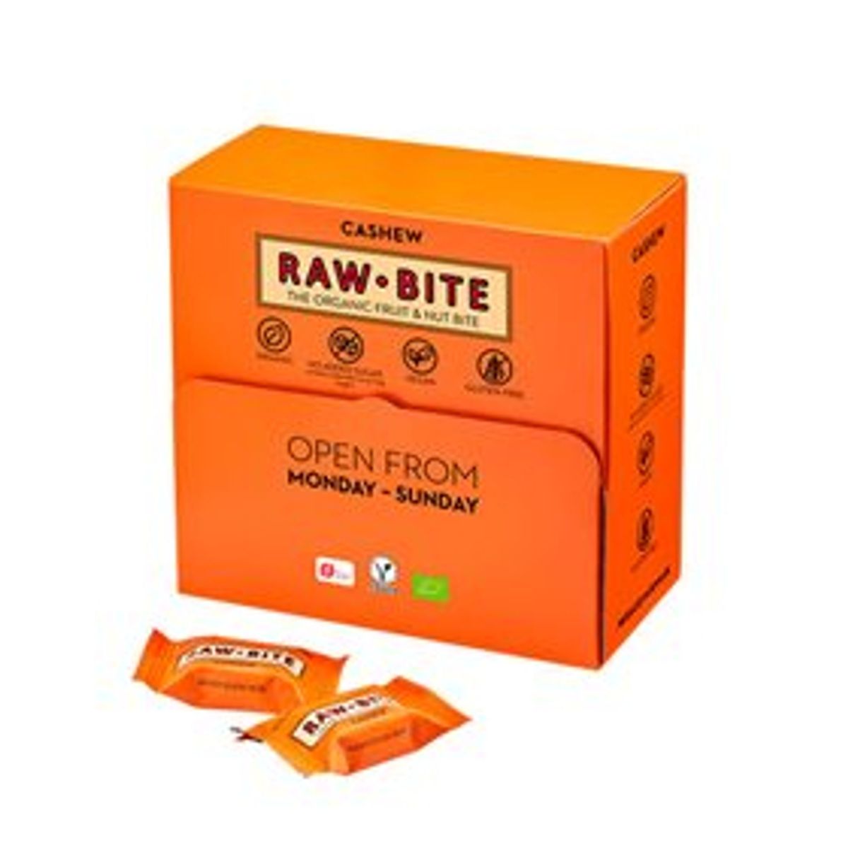 RAWBITE Officebox Cashew 45x15g Ø