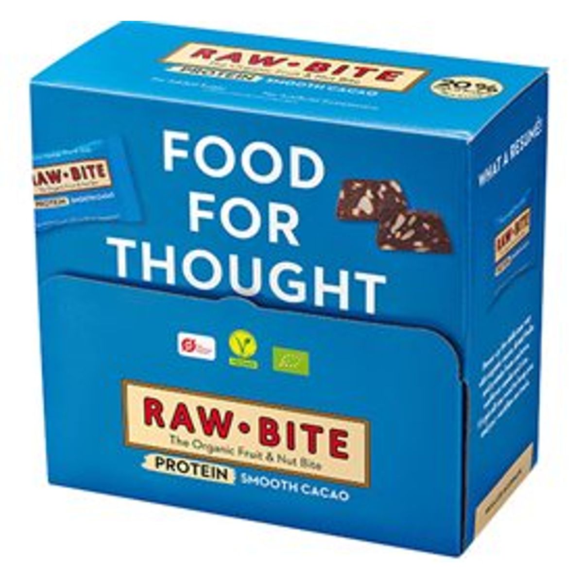 RAWBITE Officebox Protein Smooth Cacao 45x15g Ø