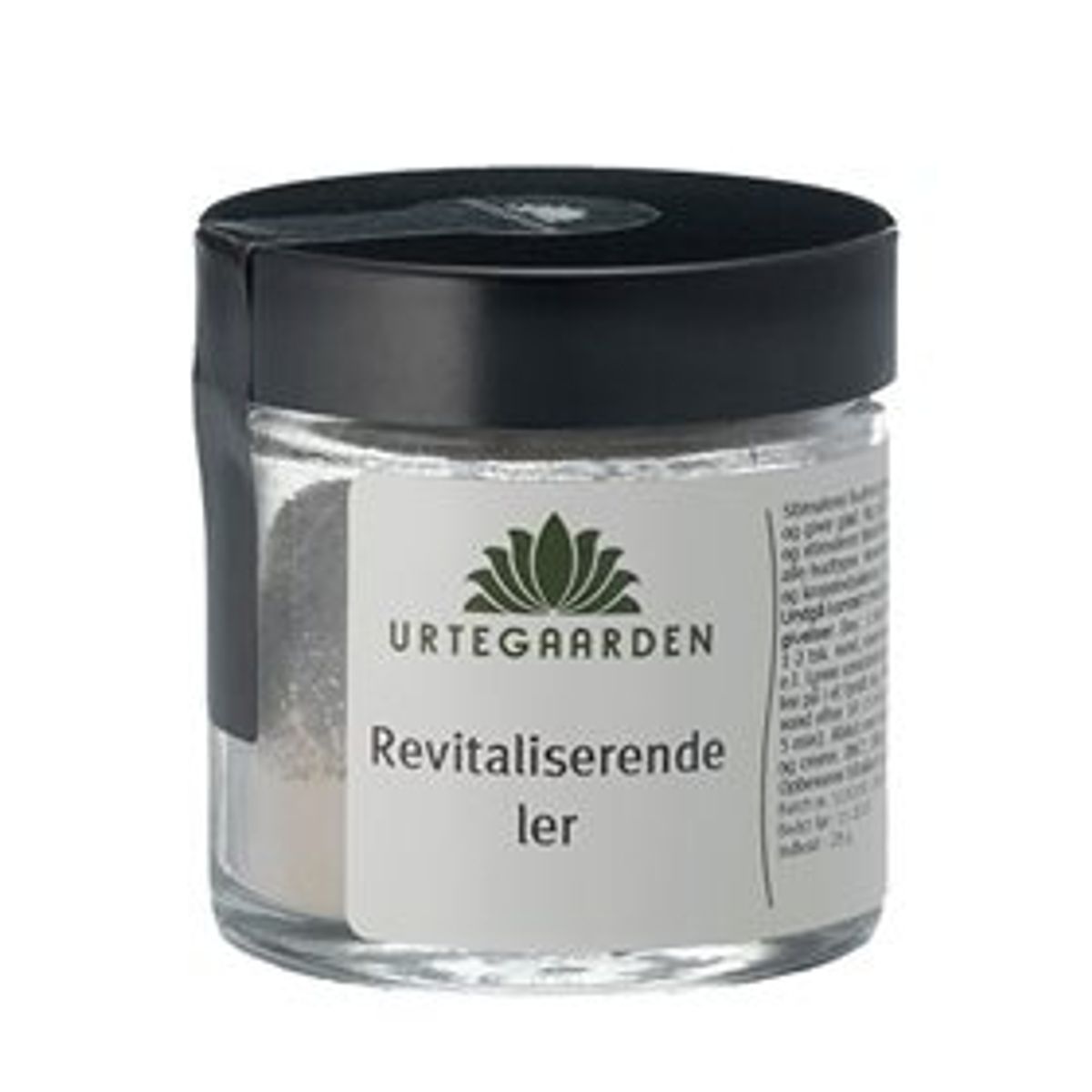 Urtegaarden Revitaliserende ler 25g. DATOVARE 06/2025