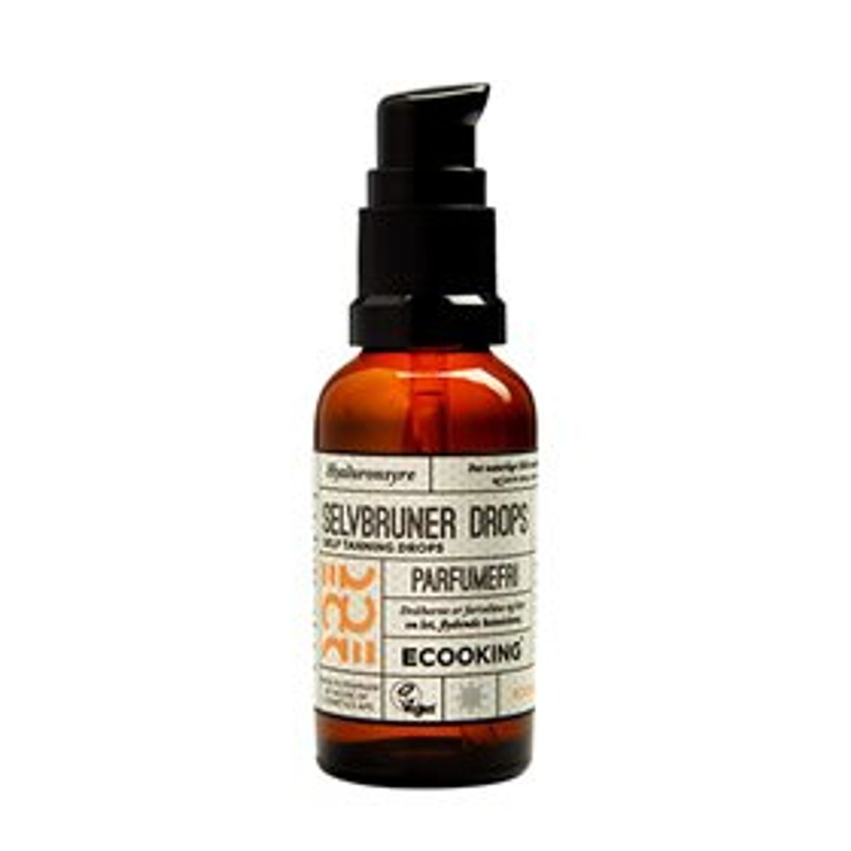 Ecooking Selvbruner Drops parfumefri &bull; 30ml.