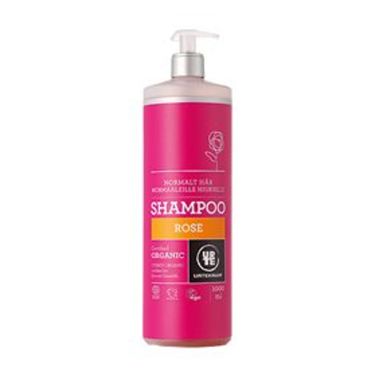 Urtekram Shampoo Rose &bull; 1L