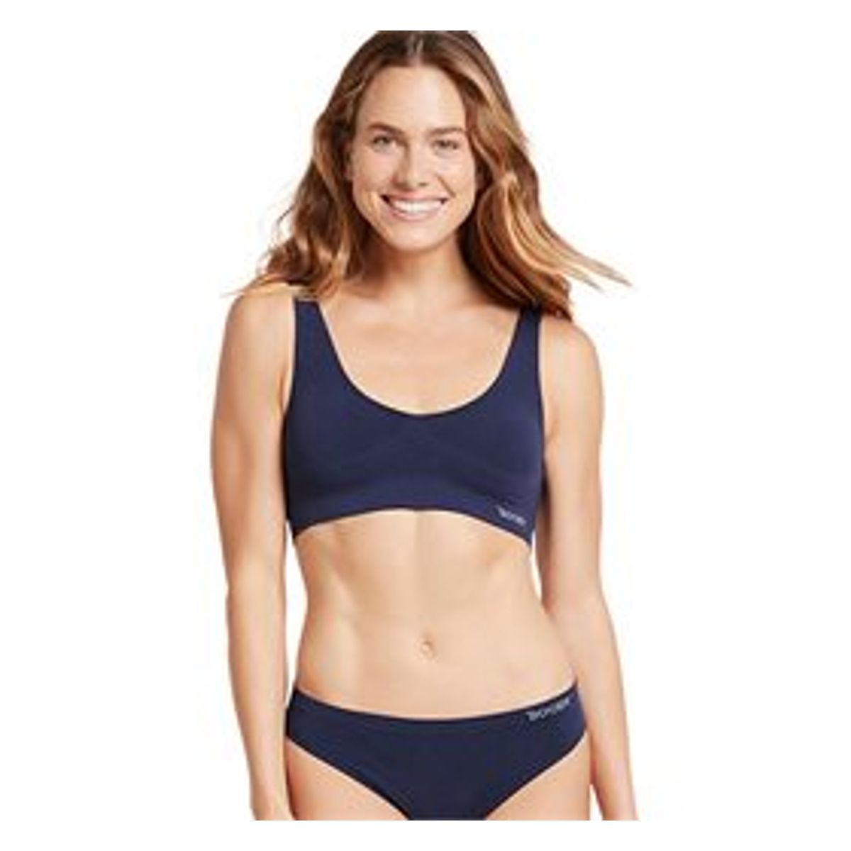 Boody Shaper Crop Bra navy str. M &bull; 1stk.