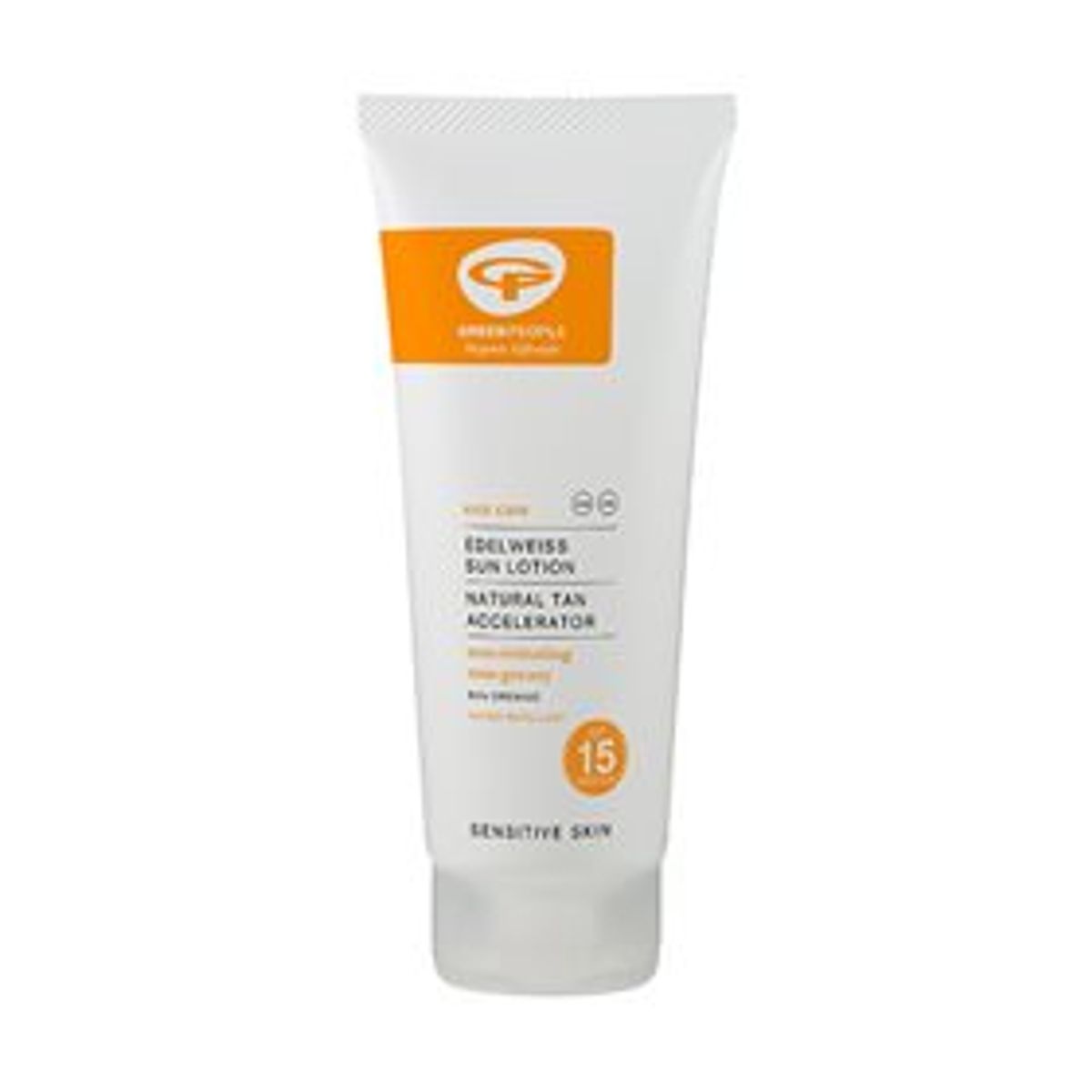 GreenPeople Sun lotion SPF15 accelerator &bull; 200ml.