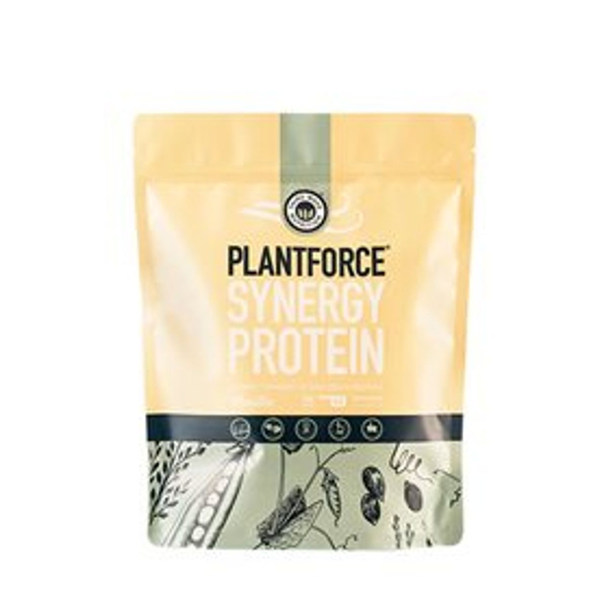 Plantforce Protein Synergy Vanilla 800g - 3 for 675,-