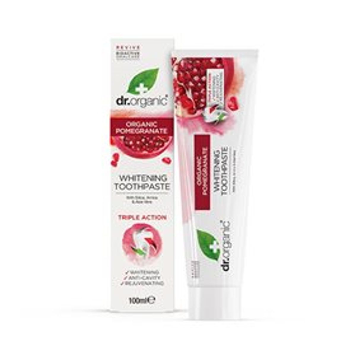 Dr. Organic Tandpasta Pomegranate 100 ml