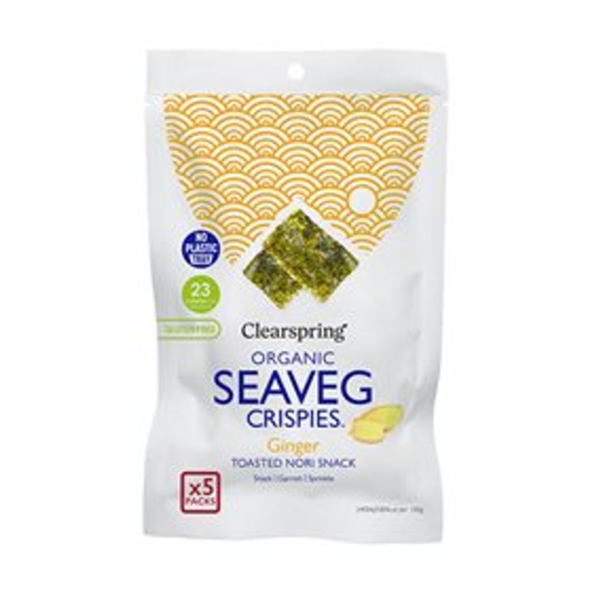 Clearspring Tang chips Ingefær Multipack Ø 1 pk. 20 g.