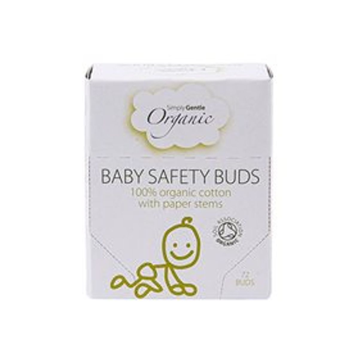 Vatpinde t. baby øko bomuld 72 stk &bull; 1 pk. X