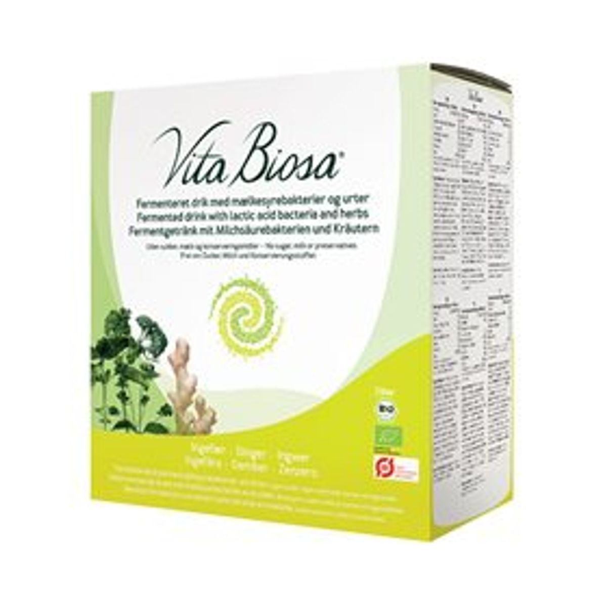 Vita Biosa Ingefær Ø bag-in-box &bull; 3L