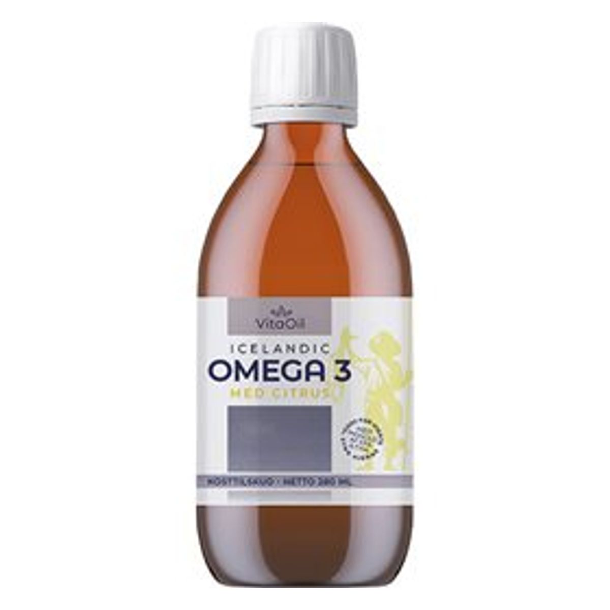 VitaOil Icelandic Omega 3 Med Citrus - 280 ml.