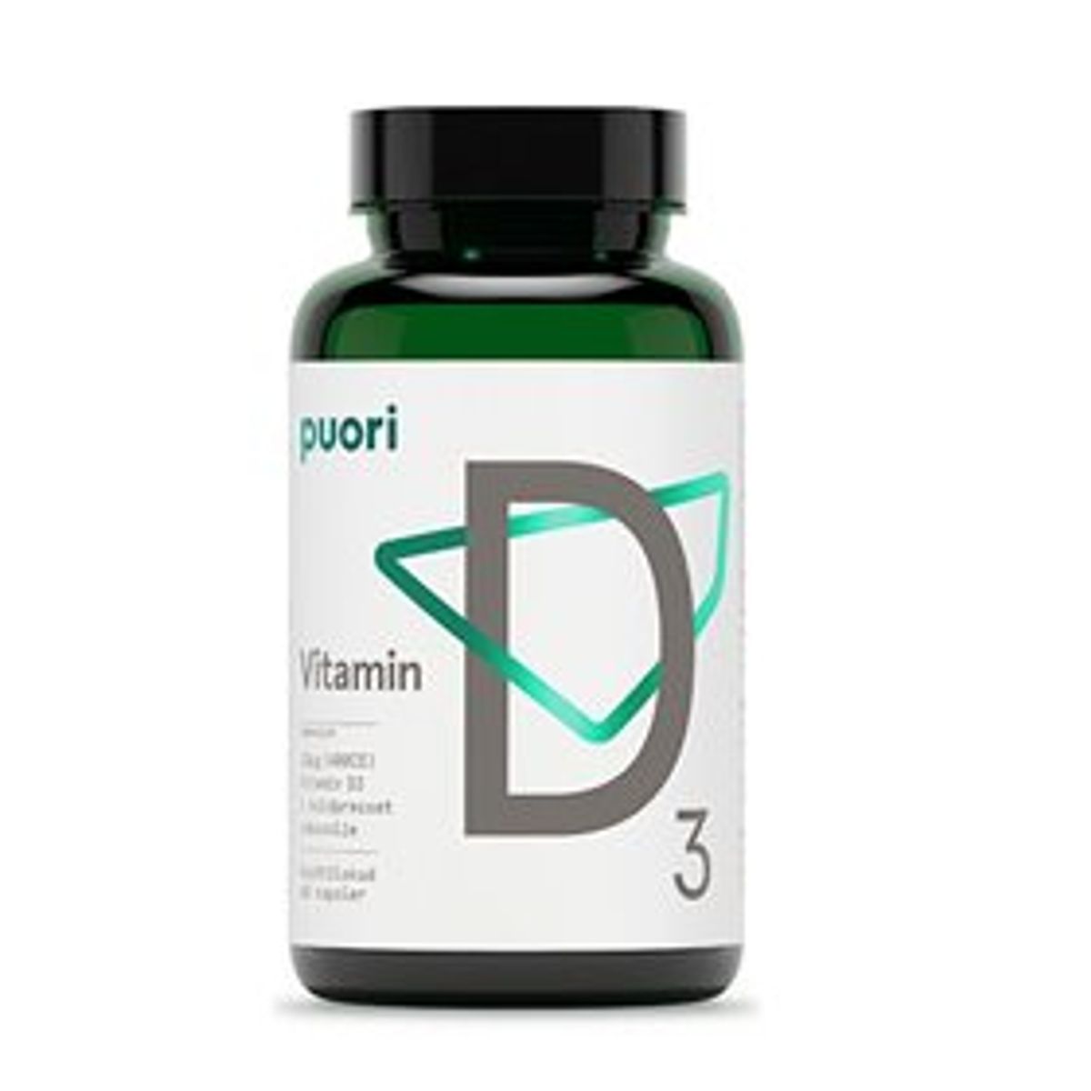 Puori Vitamin D3 10 mcg. &bull; 60 kap.