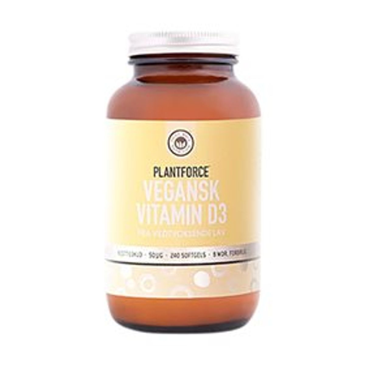 Plantforce Vitamin D 120 kapsler