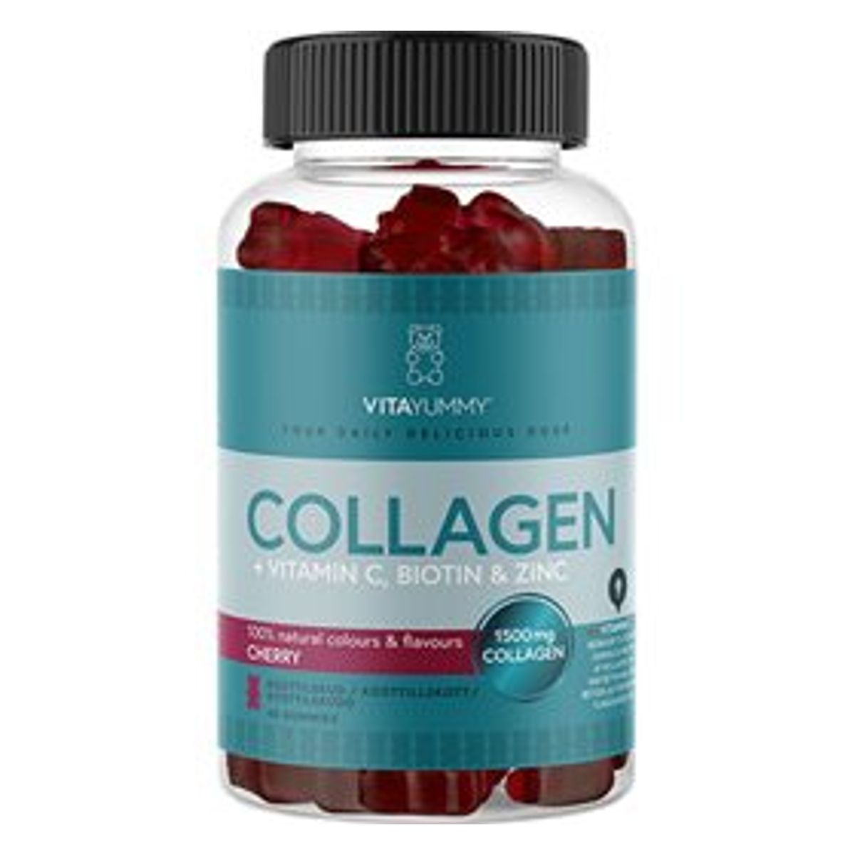 VitaYummy Collagen Cherry 60 gum.