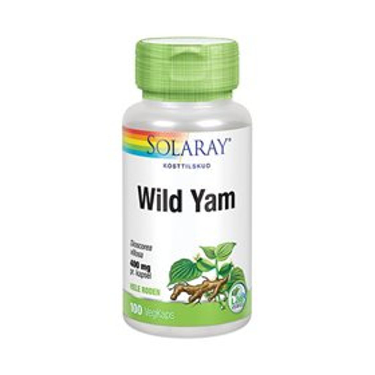 Solaray Wild Yam Root 400 mg &bull; 100 kap.