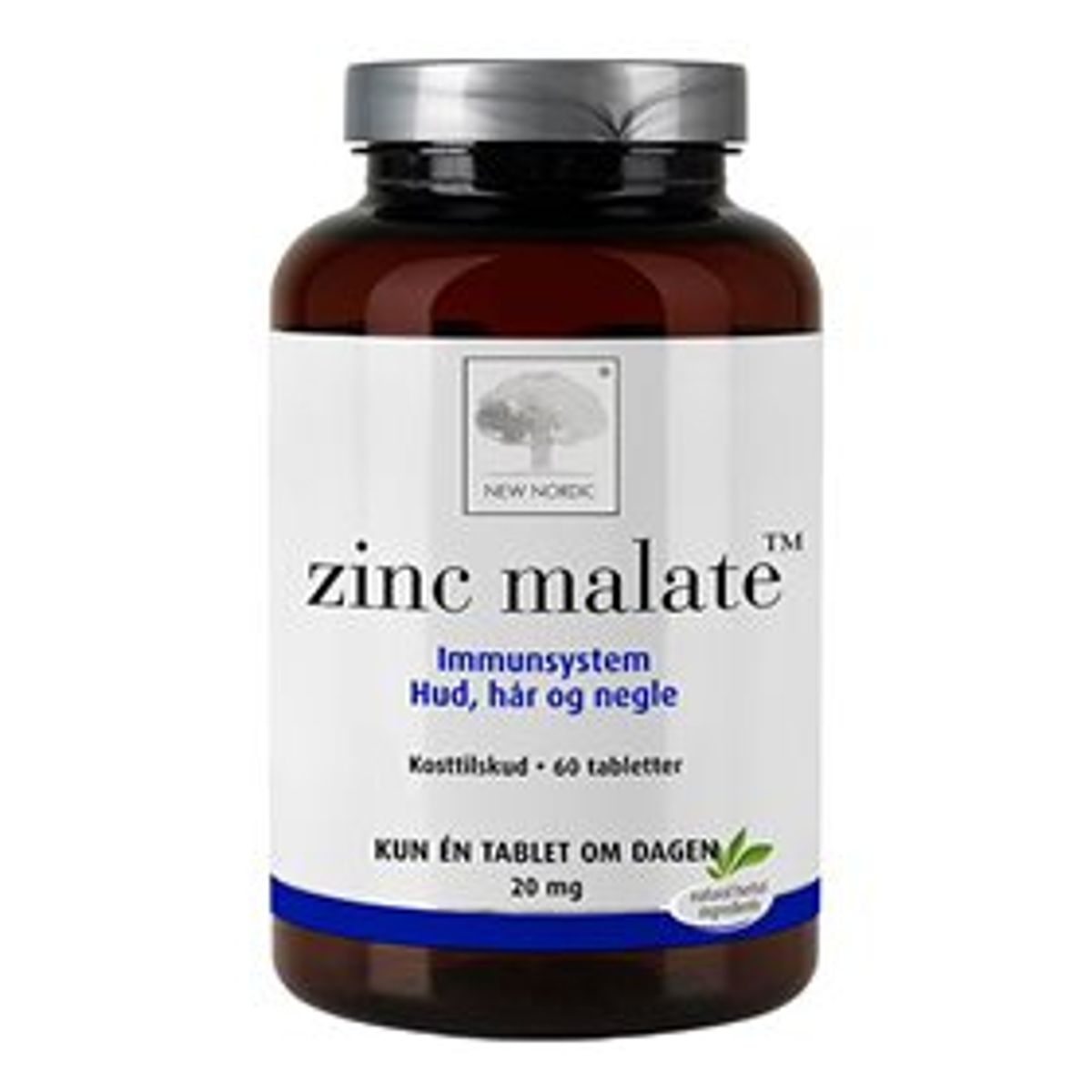 New Nordic Zinc Malate 120 tabl.