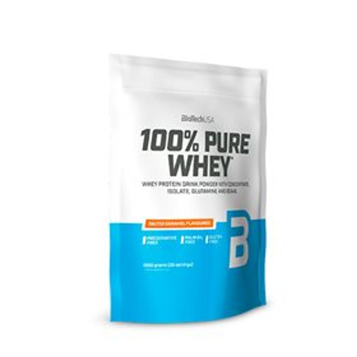 100% Pure Whey Protein pulver Salted Caramel 454 g