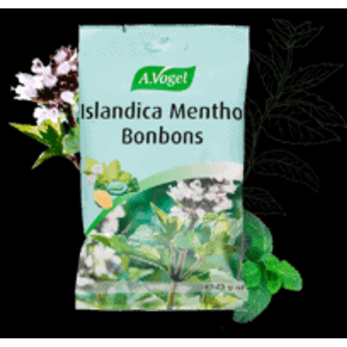 A.Vogel Islandica Menthol Bonbons &bull; 75g.