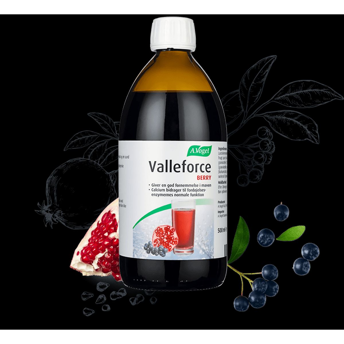 Valleforce Original Berry 500 ml.